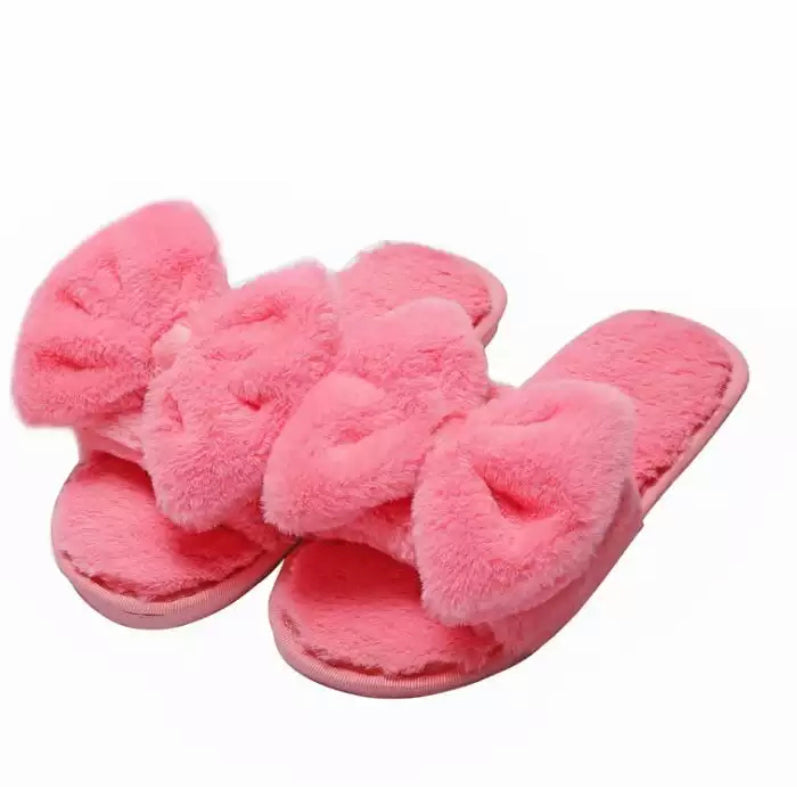 Bow Love House Shoes